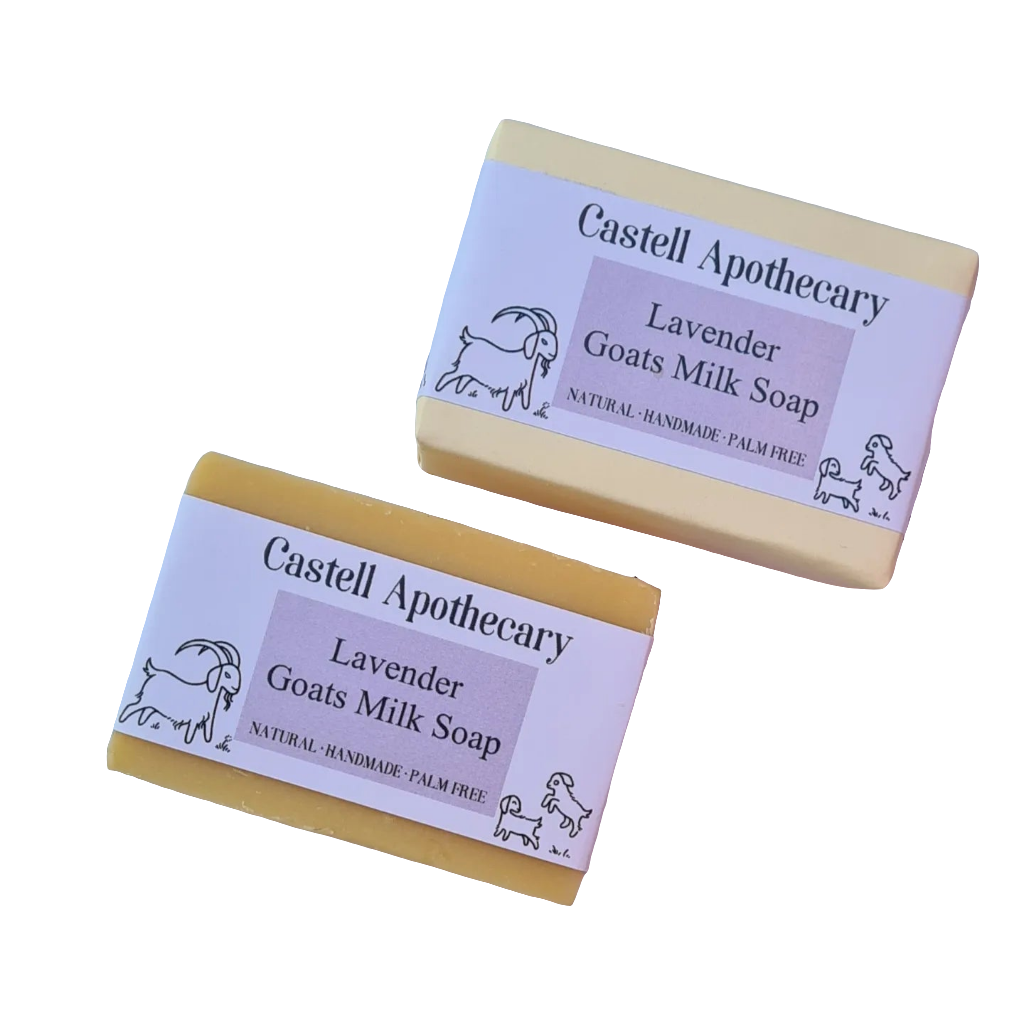 NEW Lavender Goats Milk Soap - Castell Apothecary
