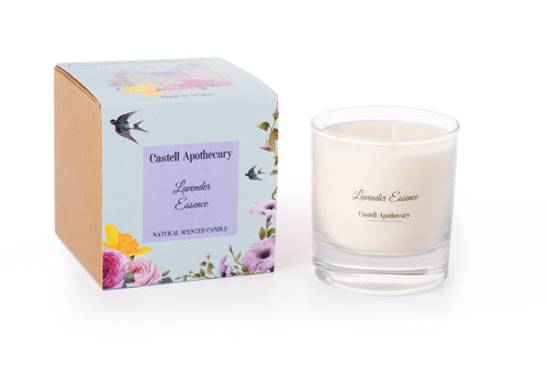 Castell Apothecary Lavender Essence Candle in a Glass