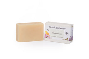 Castell Apothecary Chamomile Unscented Natural Handmade Soap