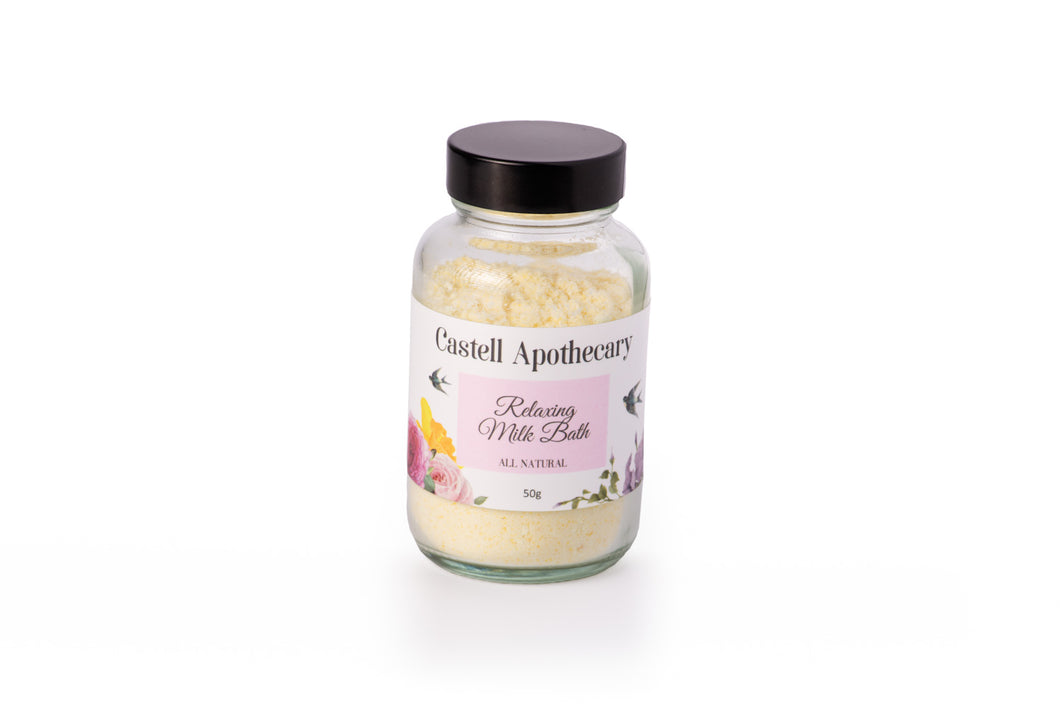 Castell Apothecary Natural Relaxing Milk Bath 50g