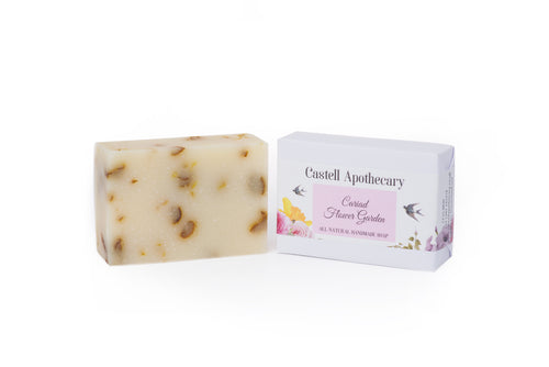 Castell Apothecary Cariad Flower Garden Natural Handmade Soap