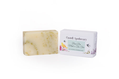 Castell Apothecary Bore Da Mint & Tea Tree Natural Handmade Soap