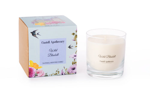 Castell Apothecary Wild Bluebell Candle in a Glass