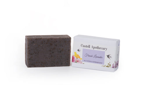 Castell Apothecary French Lavender Natural Handmade Soap