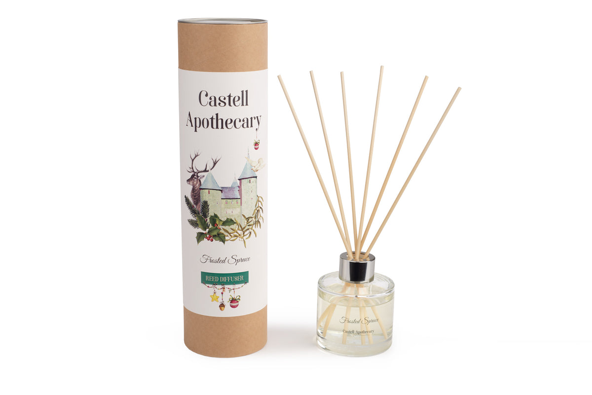 Frosted Spruce Reed Diffuser – Castell Apothecary